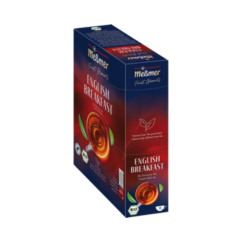 Meßmer Finest Moments Bio English Breakfast, Schwarzer Tee, Teebeutel im Kuvert, 2. Entnahmefach/displaytauglich, 34,5g